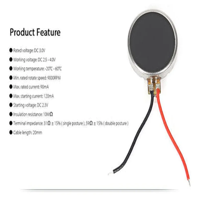 Coin Type Micro Vibration Motor