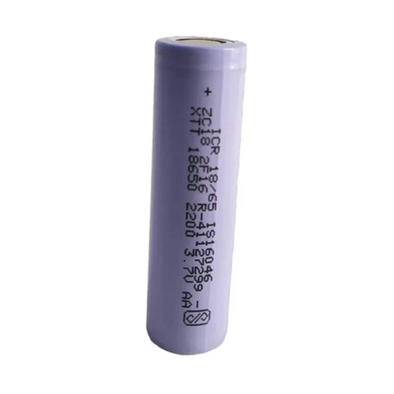 18650 2200mAh 3.7v Cylinder Battery (Any Colour)