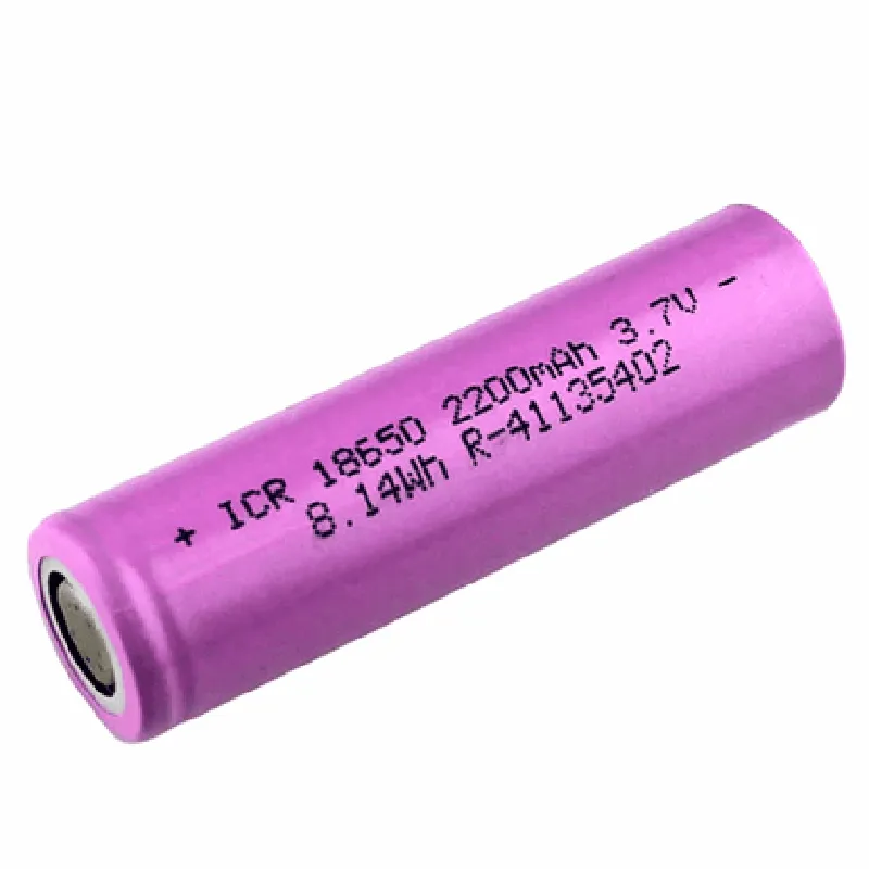 18650 2200mAh 3.7v Cylinder Battery (Any Colour)