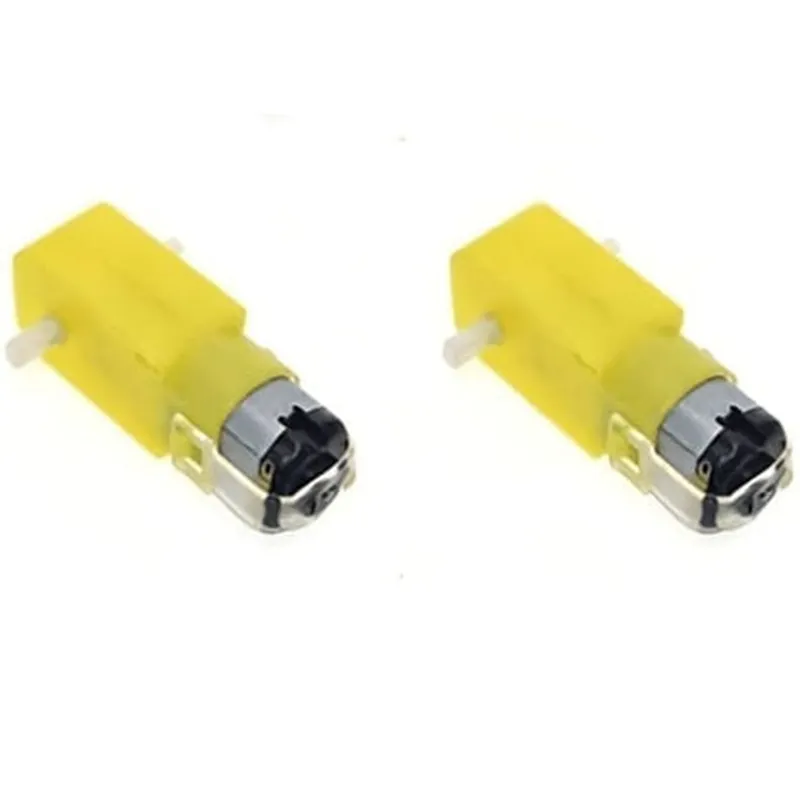 300 RPM Dual Shaft BO Motor + Wheel  (2 pcs)