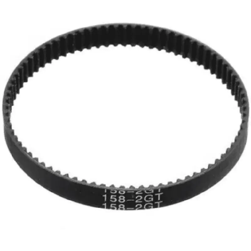 GT2 Rubber Timing Belt Closed Loop 6mm Width for 3D Printer CNC 6mm width and 158 mm long
