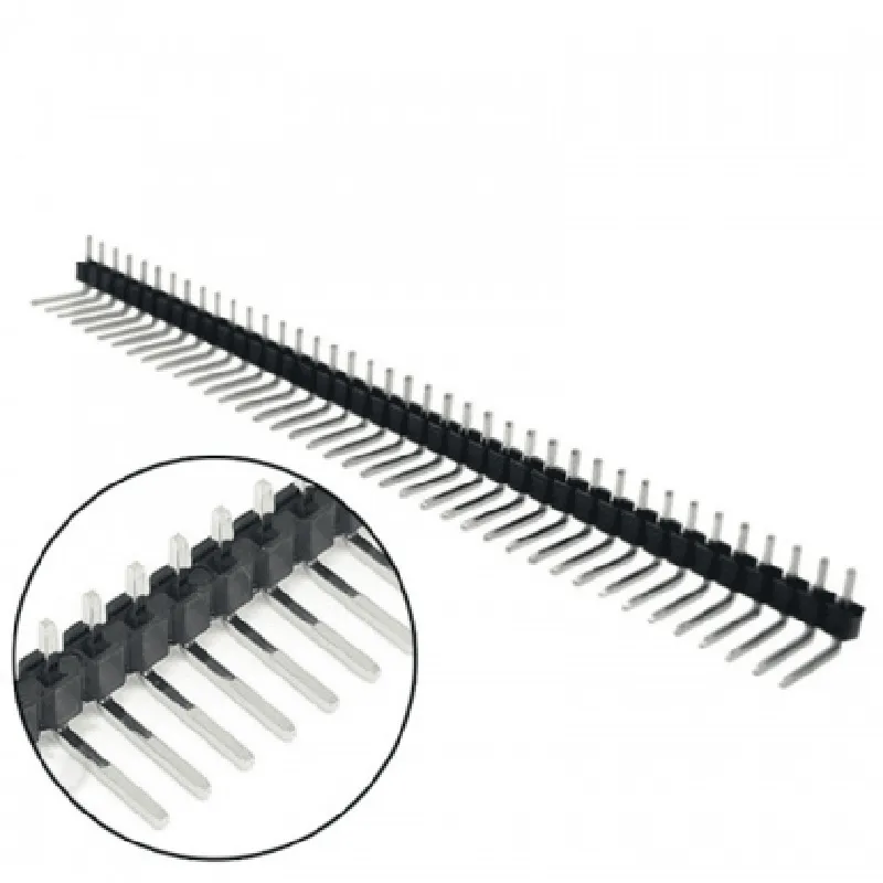 40x1 Male Berg Strip (90 Degree)