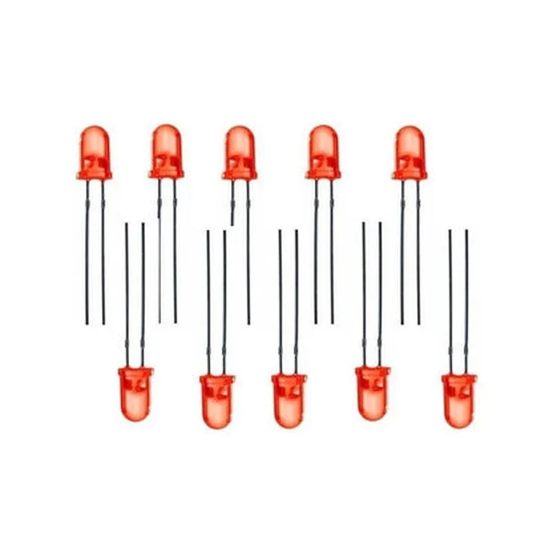 3mm Red Led (Pack of 10)