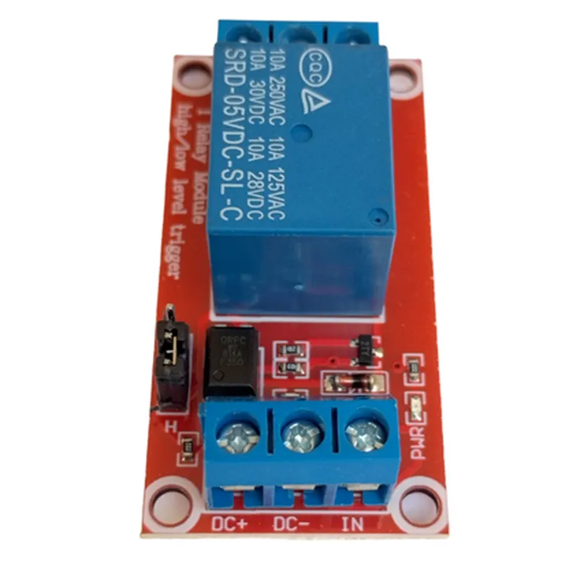 1CH 5v Relay Board High/Low Level Trigger with Optocoupler