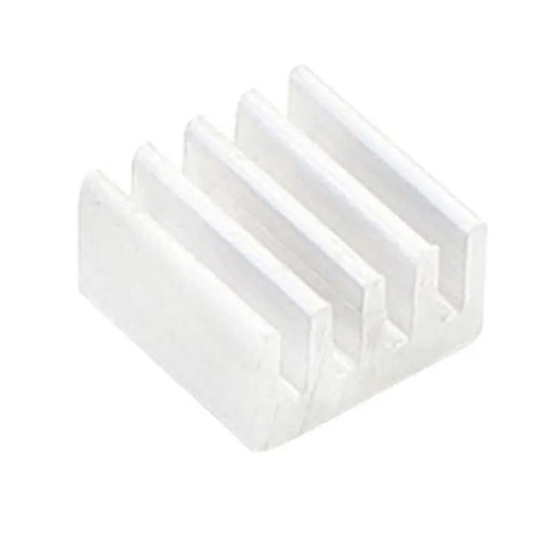 Raspberry Pi 3 in 1 Heat Sink Aluminium for Raspberry Pi 4B (White) - Pack of 1