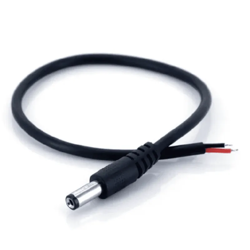 5mm DC Jack Male Connector with Wire