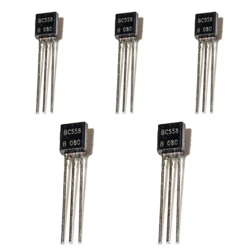 BC558 Transistor (Pack of 5)