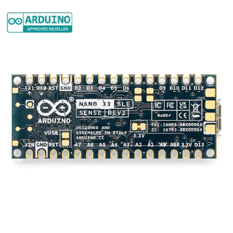 Arduino Nano BLE Sense Rev2 with Headers