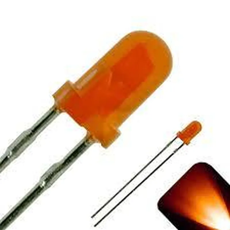 3mm Orange Led (Pack of 10)