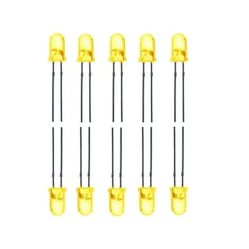 3 mm Yellow LED (Pack of 10)