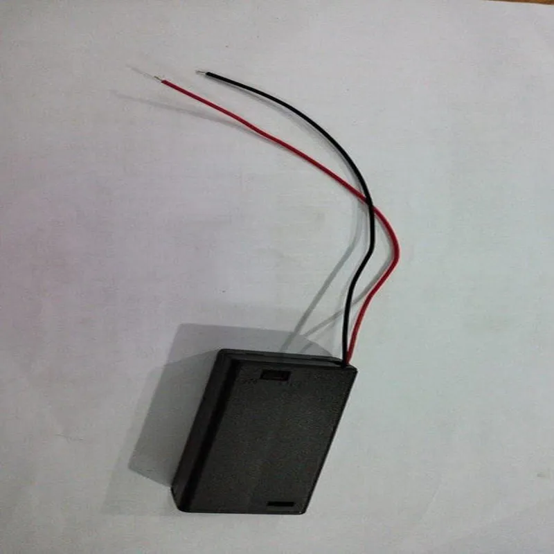 2 x AAA Battery Holder with cover and On/Off Switch