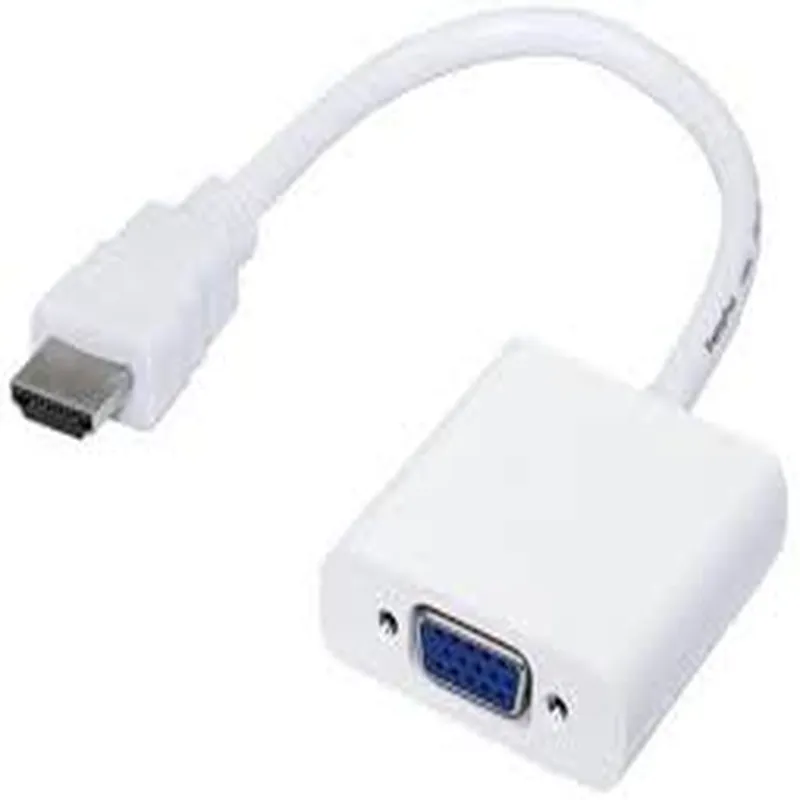 HDMI to VGA Converter with Audio - White