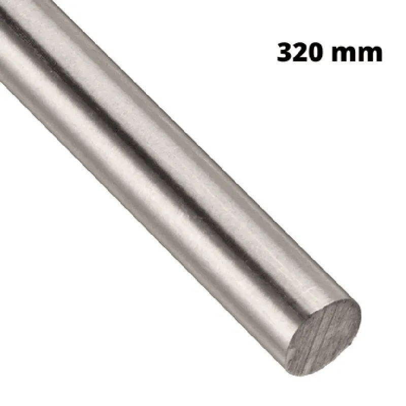 320mm Stainless Steel Rod with 8mm Diameter