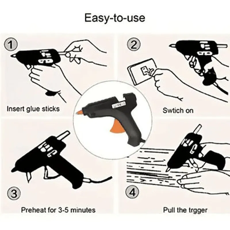 40W Hot Melt Glue Gun