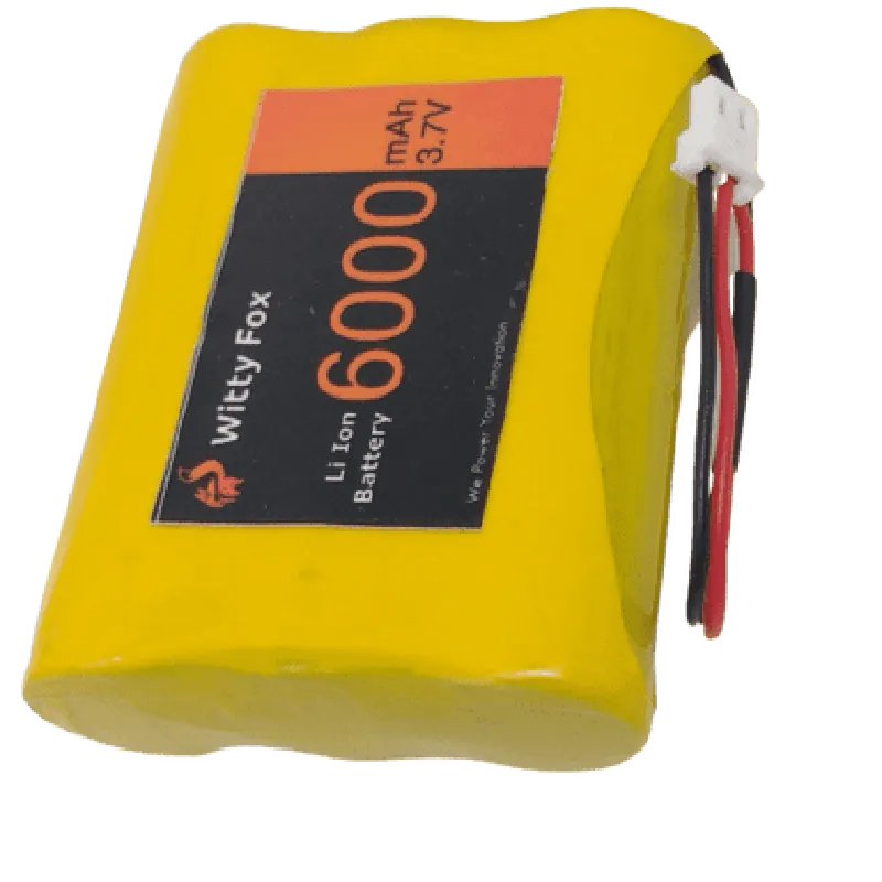 Witty Fox 3.7V 6000mAh Li-Ion Battery