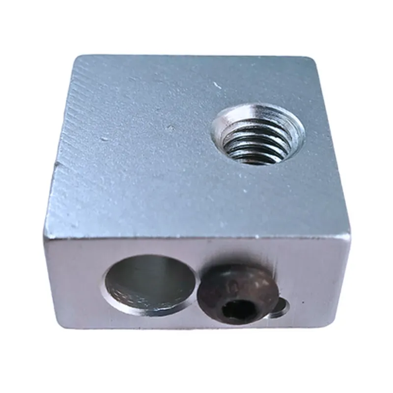 Aluminium Hot End Heating Block MK8 For 3D Printers