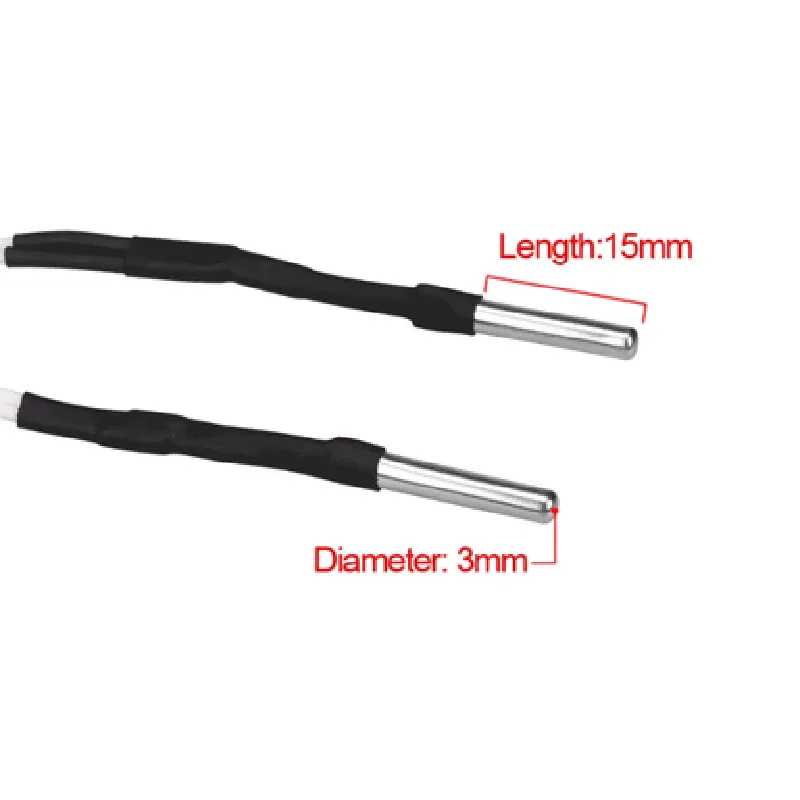 3D Printer Temperature Detection Resistance NTC100K Thermistor Sensor Parts Hot Probe High for Tempe