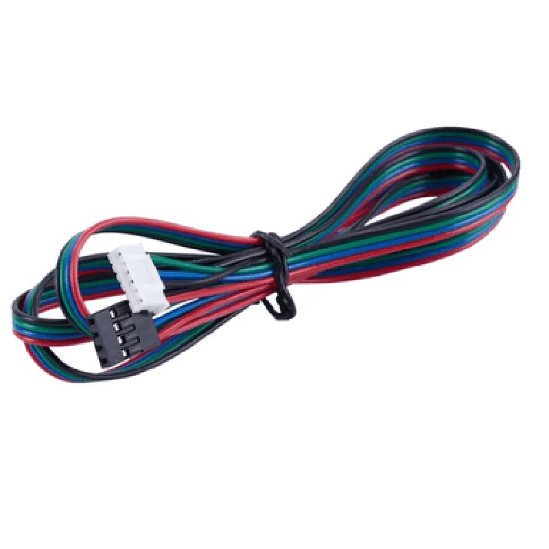 Pure Copper 1000mm Length Cable with Dupont Connector for NEMA17 Stepper Motor