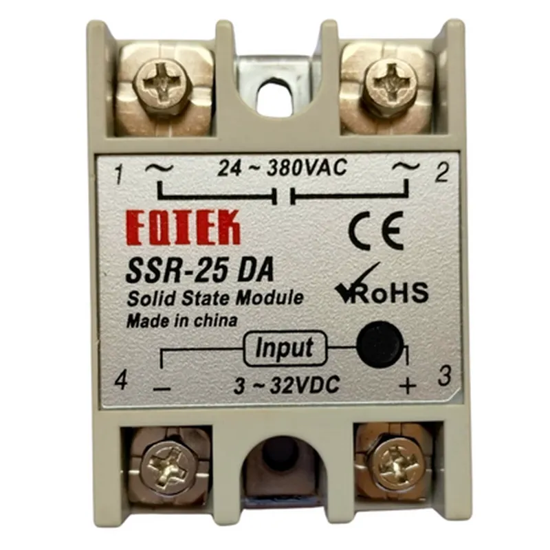 Fotek Solid State Relay SSR-25DA 25A