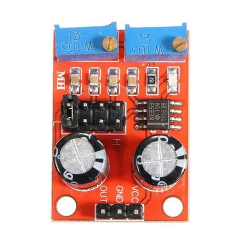 NE555 Pulse Frequency Duty Cycle Adjustable Module
