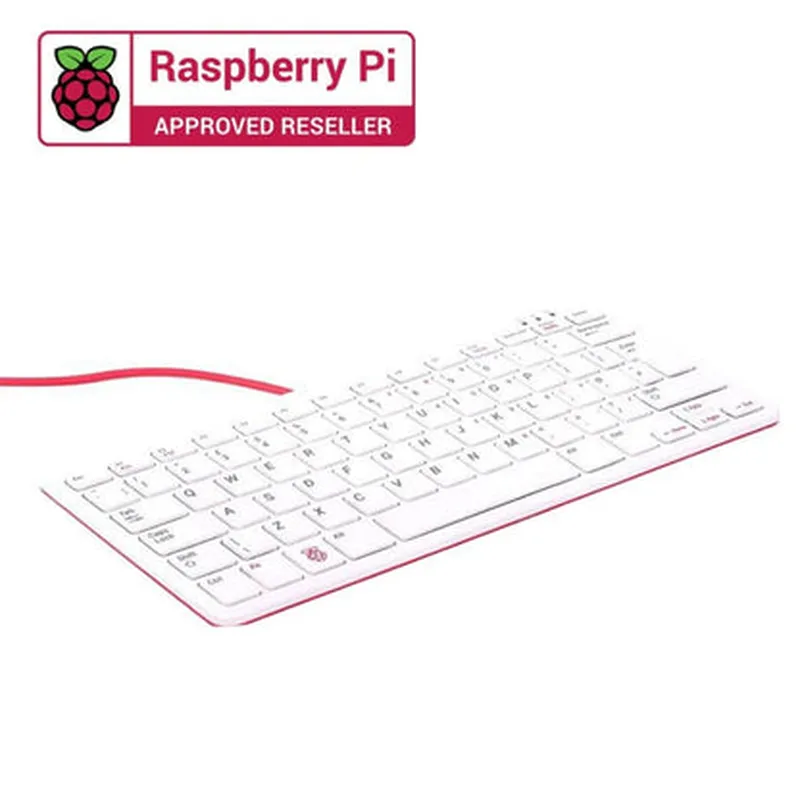 Raspberry Pi Official Keyboard (White-Red)