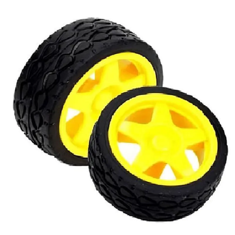 DIY 2WD Mini Round Robot Car
