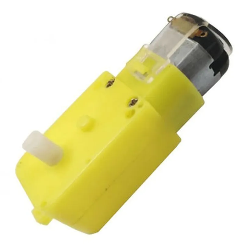 300 RPM Single Shaft BO Motor with Wheel (4 sets)