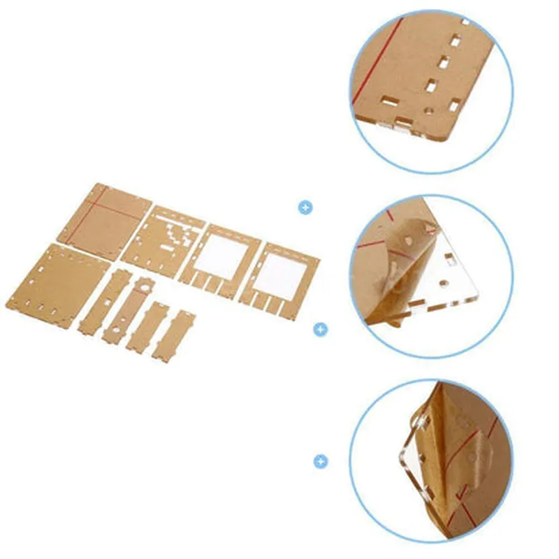 Acrylic Case Shell for DIY DSO138 Oscillator Kit