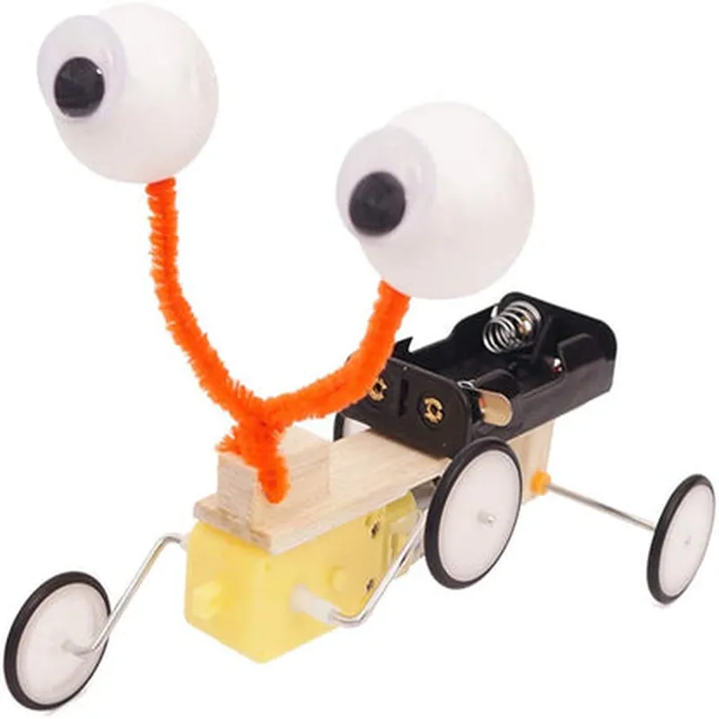 DIY Educational Electric Reptile Robot for Science Experiment