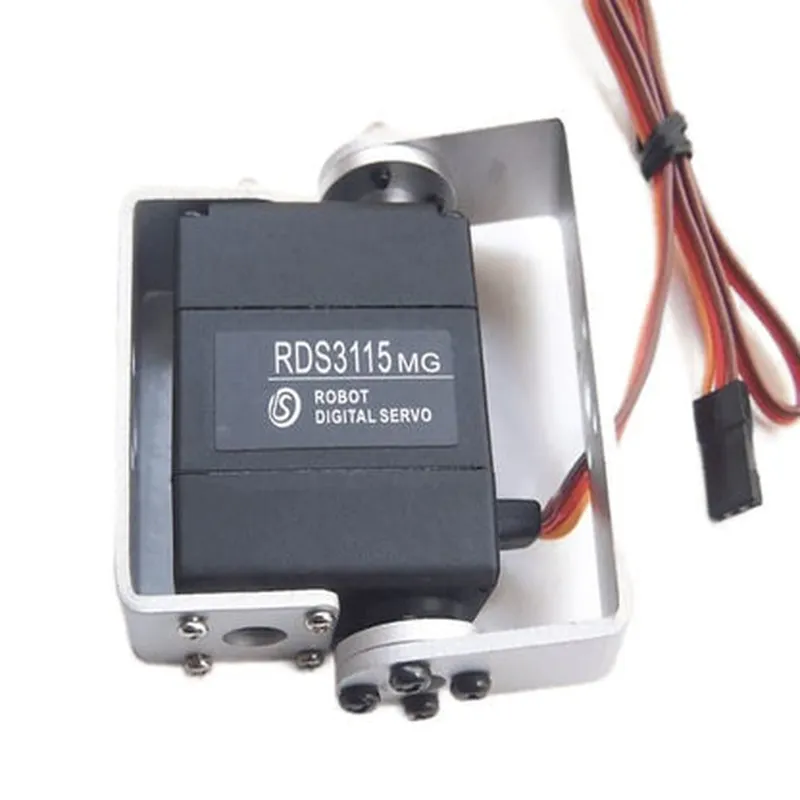 RDS3115MG 15KG Large Torque 180 Degree Servo Motor with Brackets