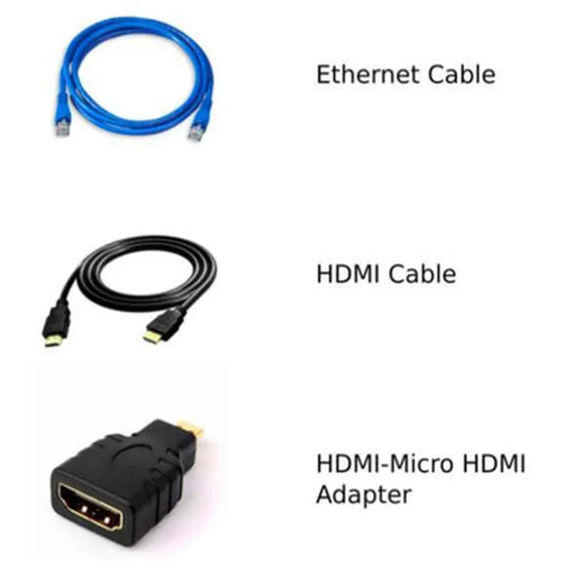 Raspberry Pi4 2-4-8GB Model 4B Ultimate Kit- Case, Power Adapter, Ethernet Cable, SD Card, Sensors a