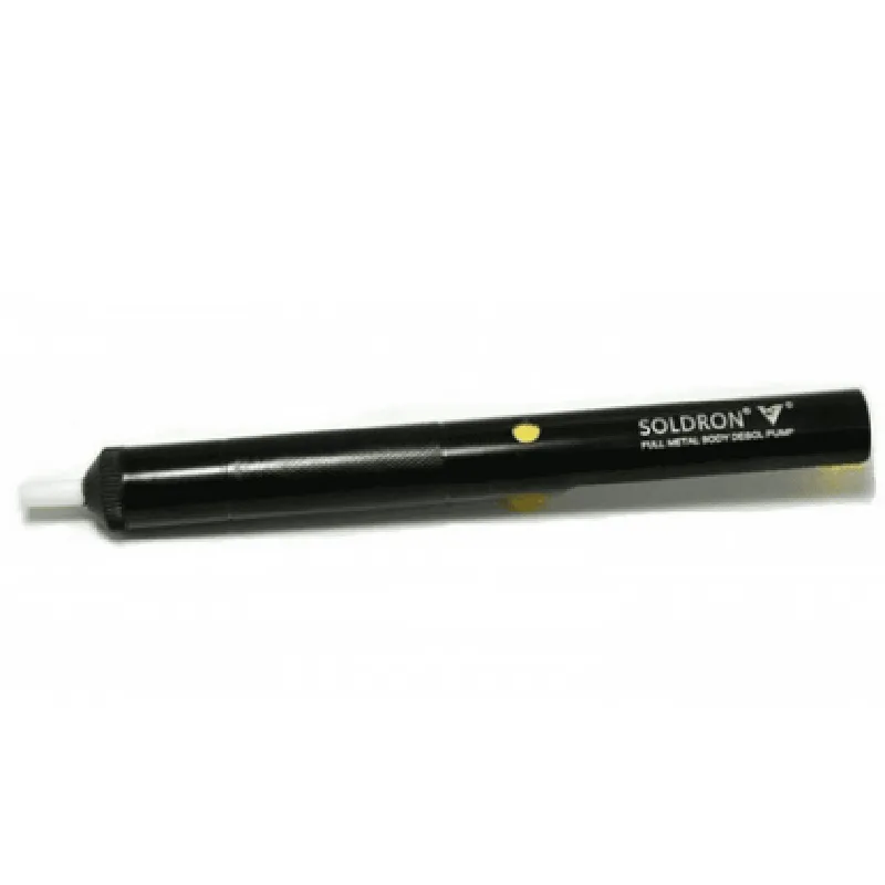 Soldron High Quality Black Aluminium Body Desoldering Pump