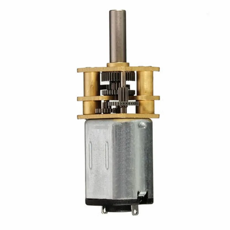 Robocraze DC6V 100rpm GM12-N20 Miniature Gear Motor with Metal Gear