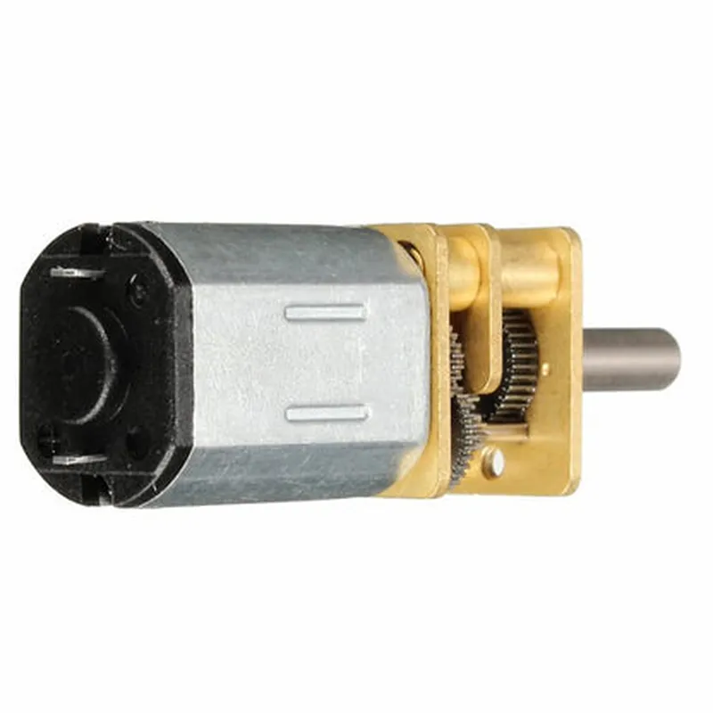 Robocraze DC6V 100rpm GM12-N20 Miniature Gear Motor with Metal Gear