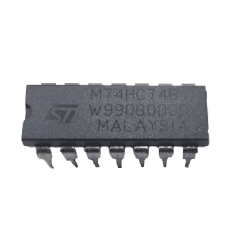 74HC74 - Dual D-type Positive Edge-triggered Flip-Flops IC
