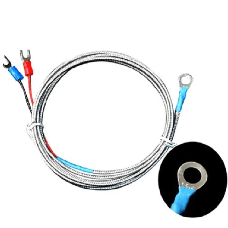 K Type Patch Surface End Face Thermocouple Cold Pressure Nose Probe PT100 Temperature Sensor SMD Rou