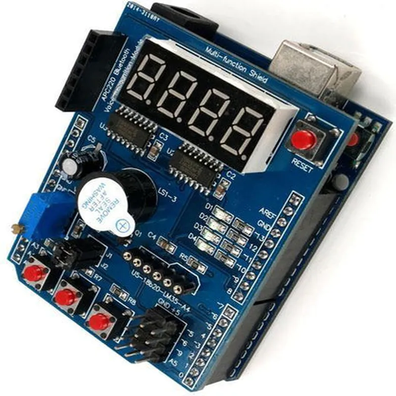 Arduino UNO R3, Leonardo Multifunctional Expansion Board