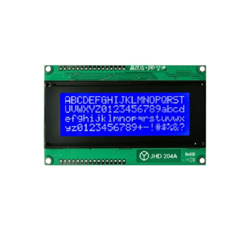 Original JHD 20x4 character LCD Display with Blue Backlight