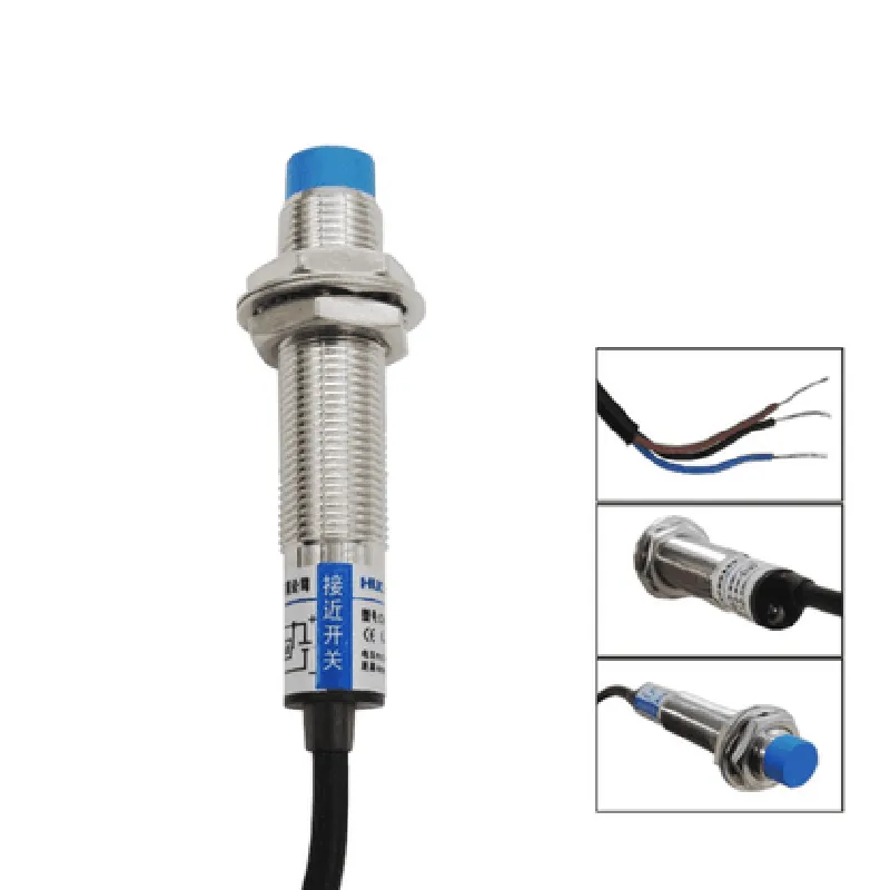 Tube Type Inductive Proximity Sensor Detection Switch NPN DC5-36V 4mm Normally Open switch LJ12A3-4-Z/BX