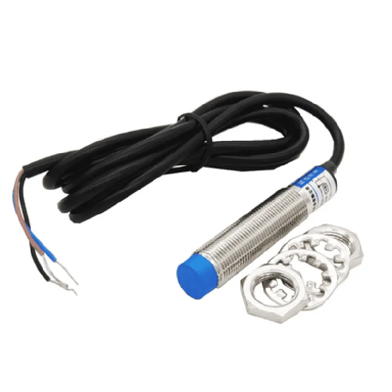 Tube Type Inductive Proximity Sensor Detection Switch NPN DC5-36V 4mm Normally Open switch LJ12A3-4-