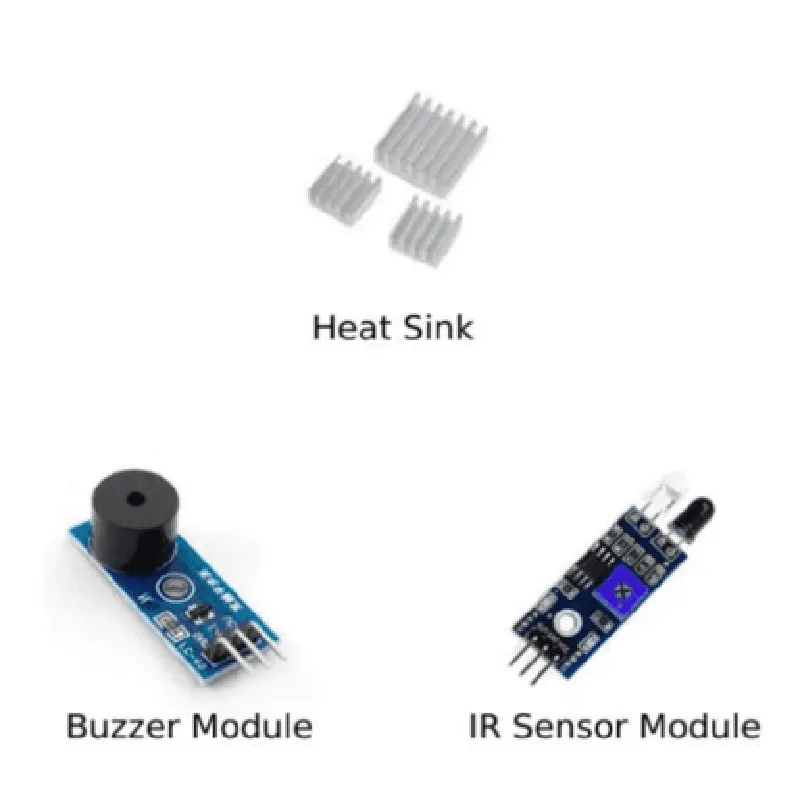 Raspberry Pi4 Model B 2GB Ultimate Kit with Pi4 2GB, Case, Power Adapter, Heatsink, Fan, 32GB SD Car
