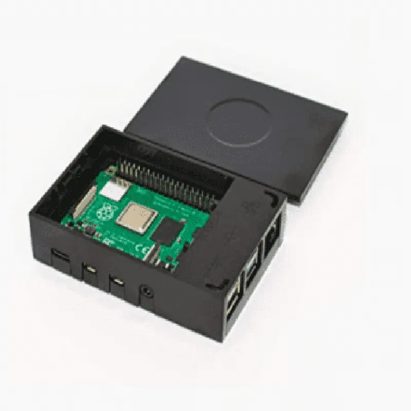 Raspberry Pi 4 Premium Black Case