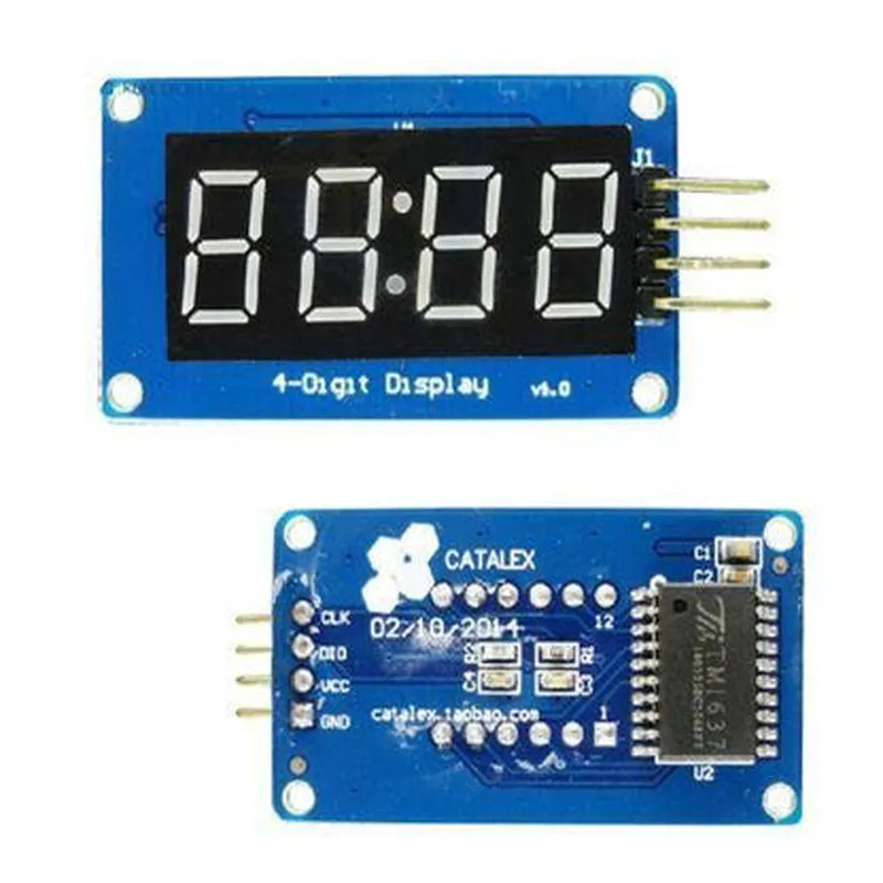 TM1637 4-Digit Display + IR Proximity Sensor