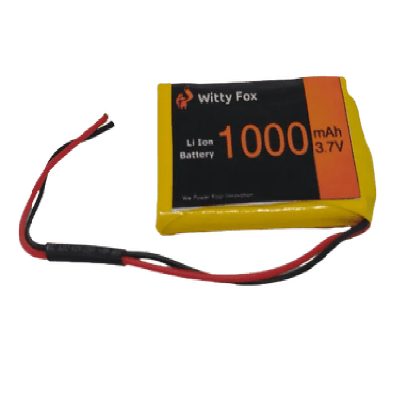 Witty Fox 3.7V 1000mAh Li-Ion Battery