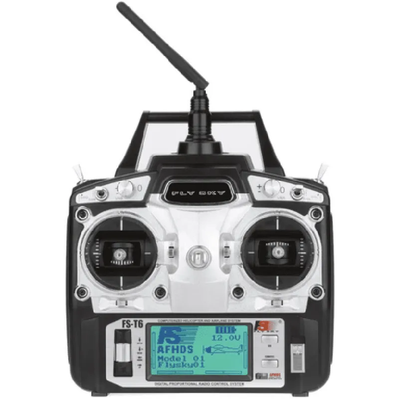 FlySky FS-T6 6CH Transmitter with FS-R6B Receiver