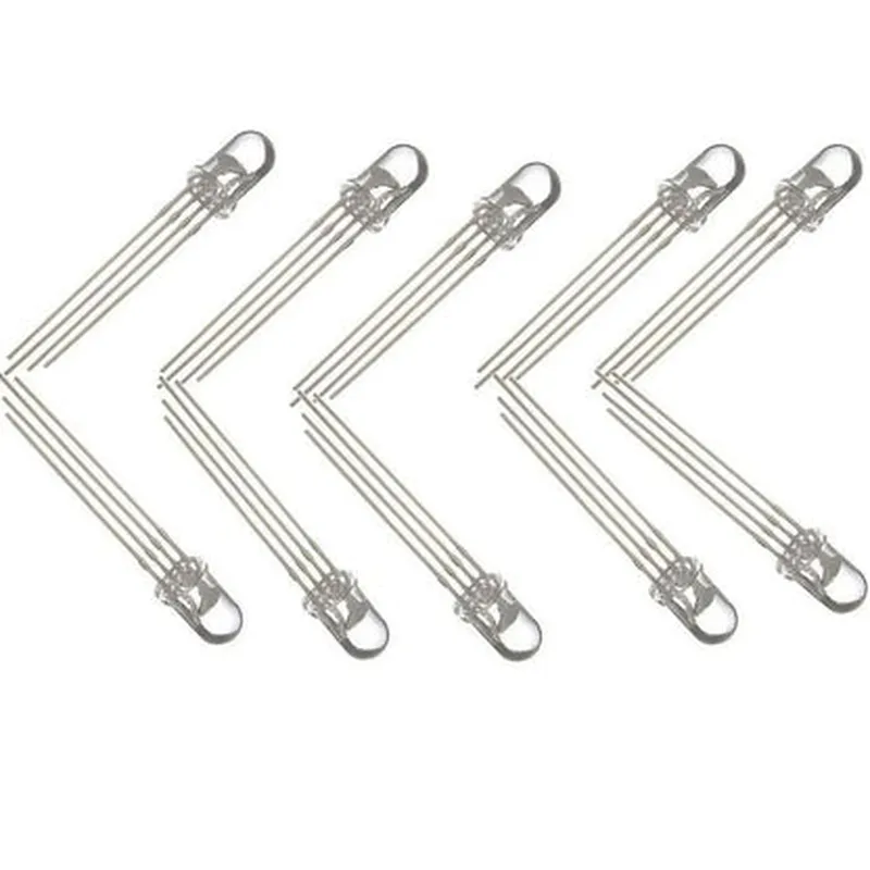 RGB LED (Common Cathode - Clear) (Pack of 10)