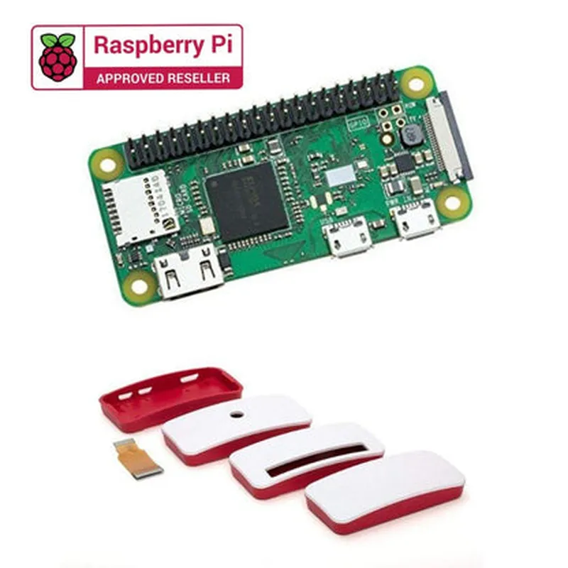 Raspberry Pi Zero WH + Raspberry Pi Zero W-WH  Enclosure- Case and camera cable