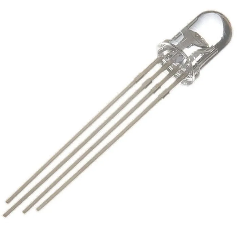 RGB LED (Common Cathode - Clear) (Pack of 10)