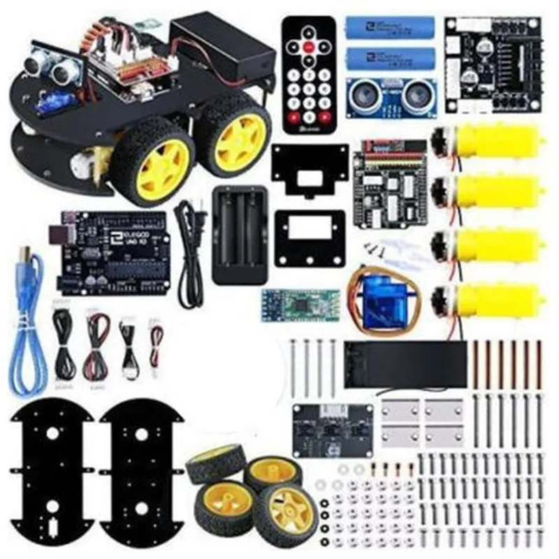 DIY Uno Project Smart Robot Car Kit V 3.0