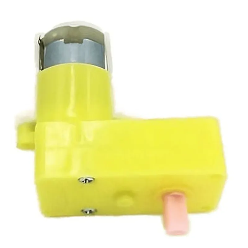 Single Shaft L-Shaped 60 RPM BO Motor with Wheel - (4 sets)